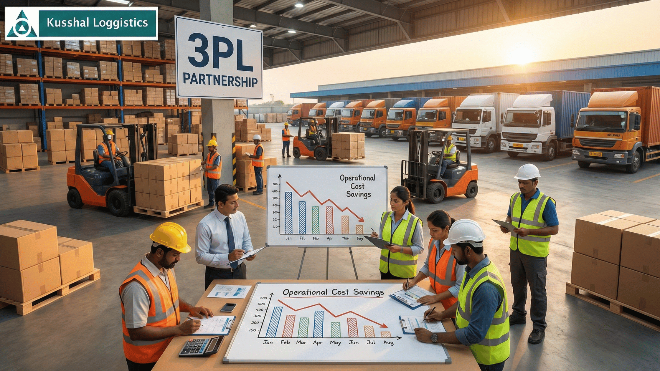 How Outsourcing Logistics to a 3PL Company in India Reduces Operational Costs